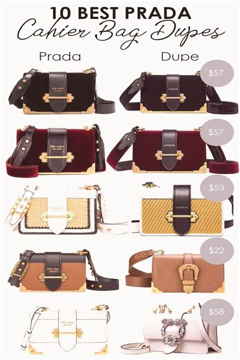 imitation prada cahier|The Best Prada Bag Dupes From $10 .